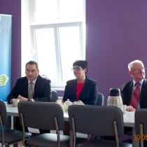 Spotkanie z delegacją samorządową z łotewskiej Kekavy